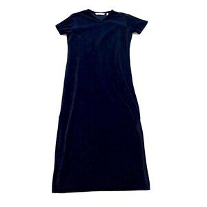 Victoria's Secret Country velour nightgown Medium navy blue vintage